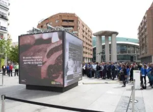 Primer monumento al hostelero se alza en el centro de Madrid