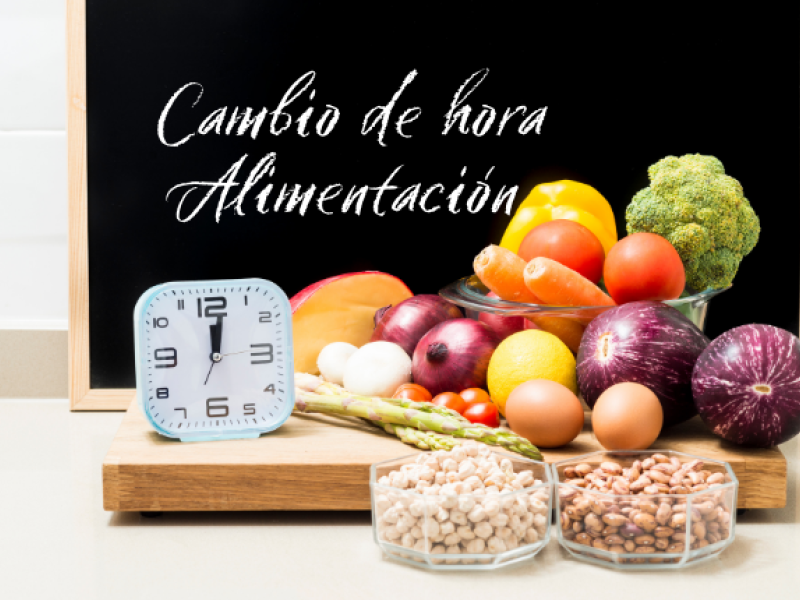 cambio de hora alimentación