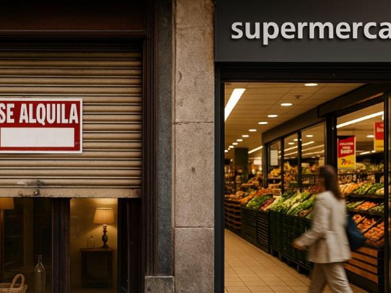 Tiendas de alimentación cierra por supermercado