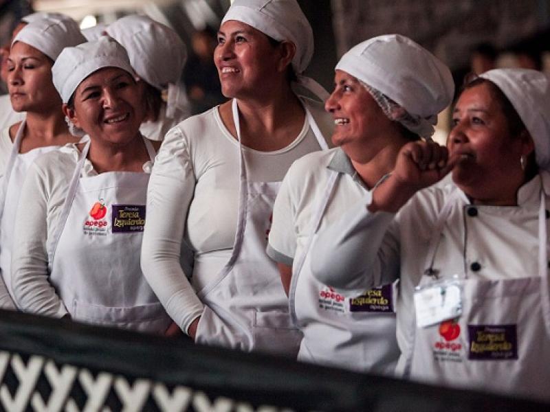 Comedores populares de costa, sierra y selva en Premio Teresa Izquierdo 2017