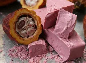 Descrubren nuevo chocolate natural y es de color rosa
