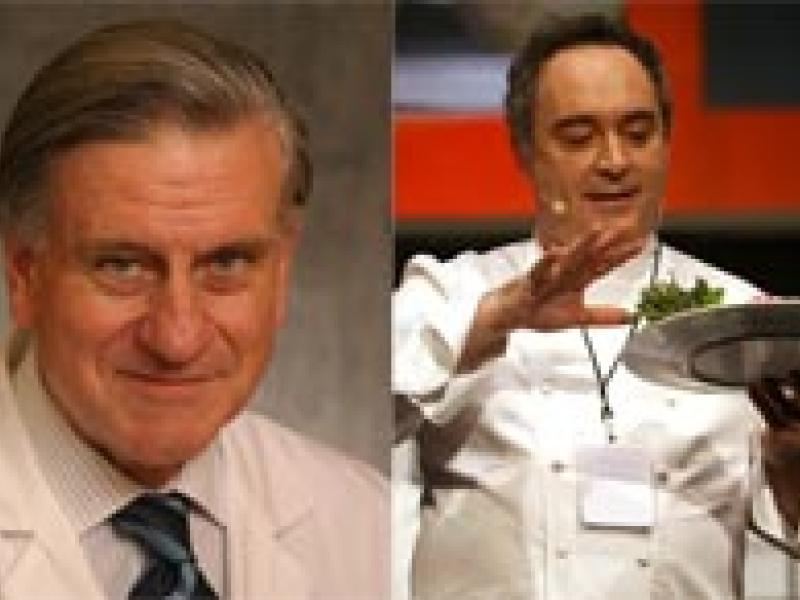 Adrià y Fuster, académicos de número de la Real Academia de Gastronomía