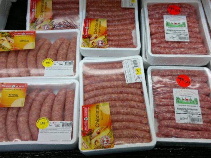 Francia pone en marcha el etiquetado de origen en la carne procesada y los productos lácteos