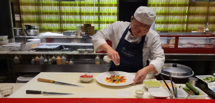 Matsuhisa presenta en París una visión contemporánea de la cocina japonesa 