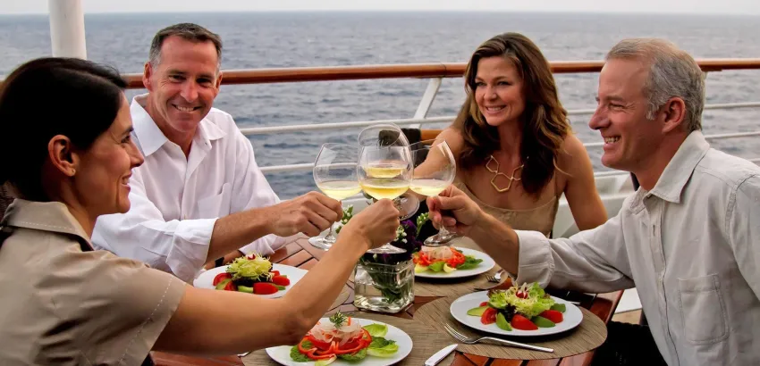 Gastronomia en los cruceros