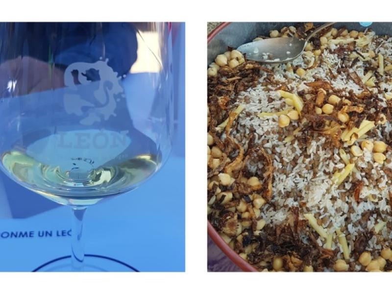 Armonías entre vino representativos de la D.O. León y comida típica egipcia