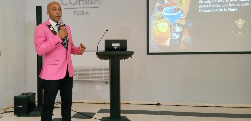 Rihder Fuentes Frontera Presentacion Queen of Bartending 2026 Cuba