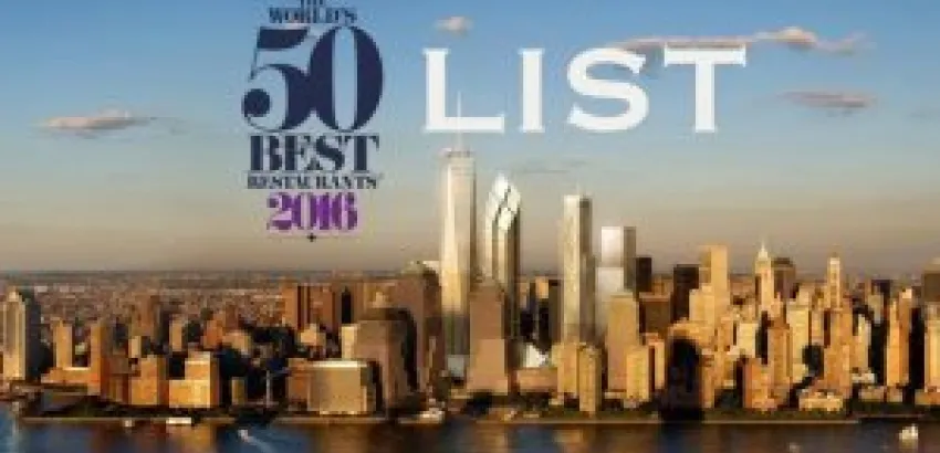 Los 50 mejores restaurantes del mundo 2016, Bottura en la parte superior. Los 50 mejores restaurantes del mundo 2016, Bottura en la parte superior.