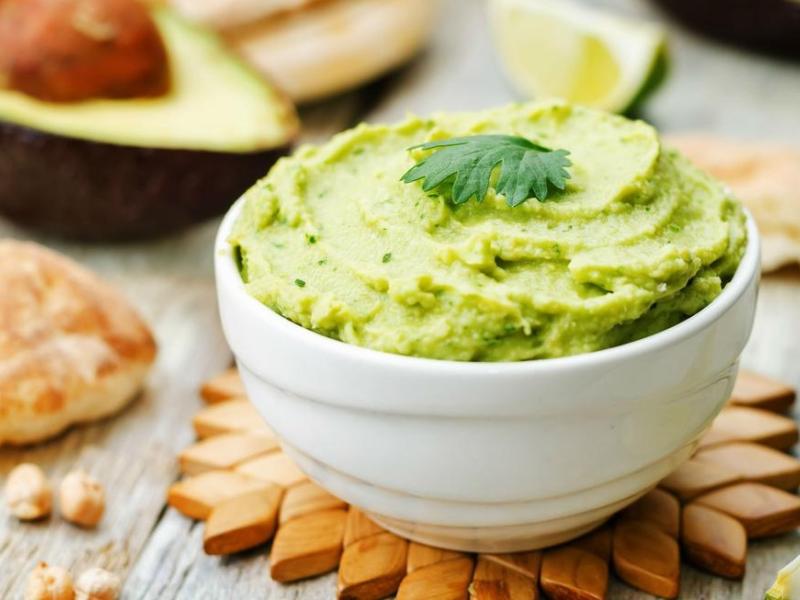 aguacate-Hummus de aguacate