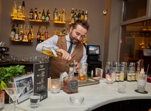 Borja Cortina en el BD de Jack Daniels en The Dash