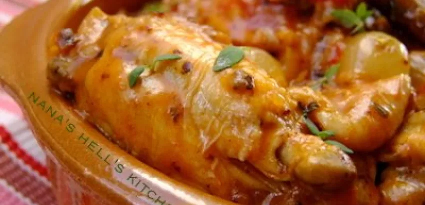 Recetas de la cocina regional santiaguera: POLLO AL BATURRO