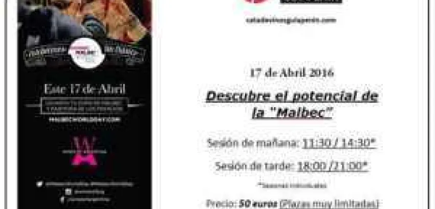 La escuela de Cata Guía Peñín se suma a la celebración mundial del Malbec World Day La escuela de Cata Guía Peñín se suma a la celebración mundial del Malbec World Day