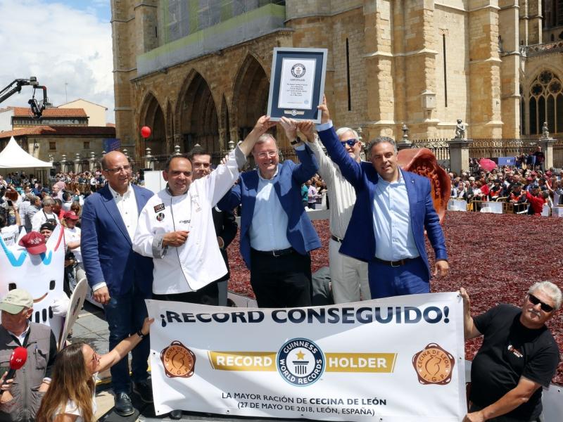 Record Guinness-Leon-cecina