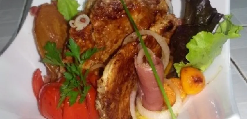 Recetas de la cocina regional santiaguera: CHULETA DE CERDO CON SALSA BARBECUE