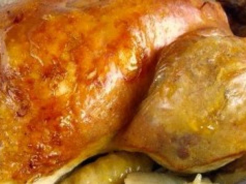 Recetas de la cocina santiaguera: GALLINA BRASEADA EN CAZUELA