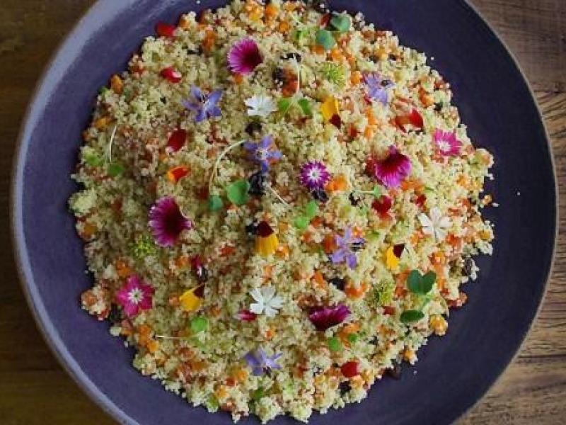 Cuscús de flores