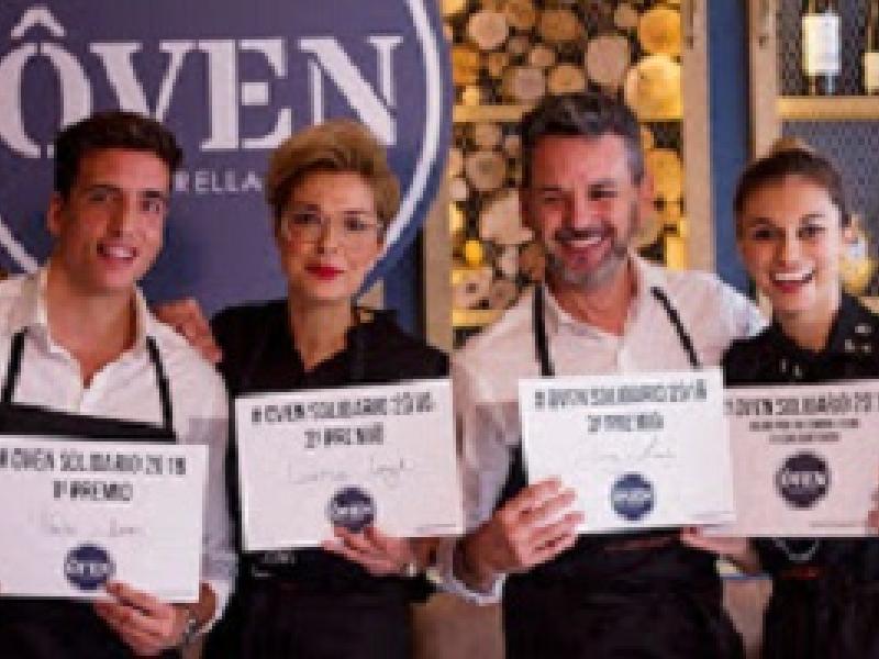 Xuso Jones, Cristina Urgel, Jorge Lucas, Norma Ruiz y Elena Furiase, ganadores del Ôven Solidario