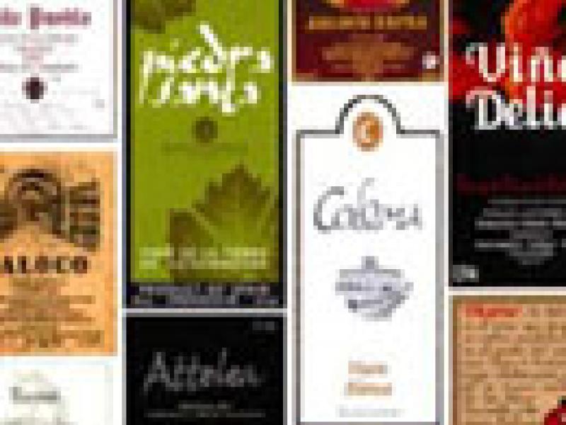 Etiquetas: los mensajes en una botella de vino