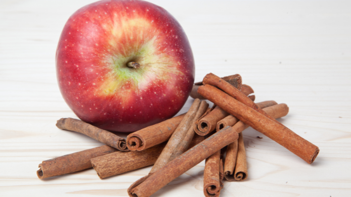 Manzana y canela