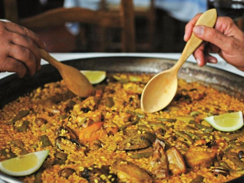 Receta paella de verdad