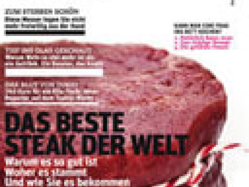 ¡BEEF!, la primera revista de cocina sólo para hombres