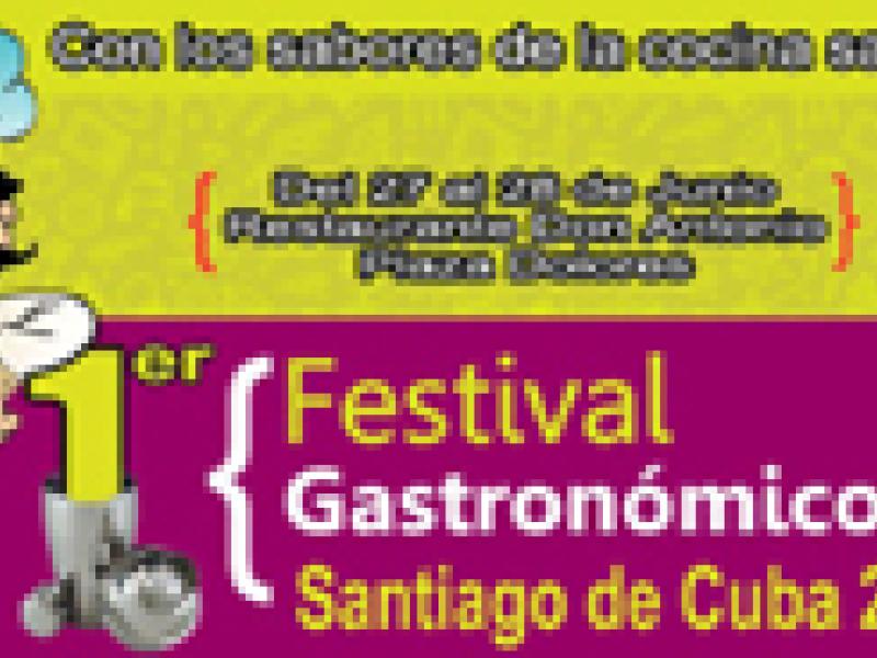 Celebrarán Festival Gastronómico en Santiago de Cuba