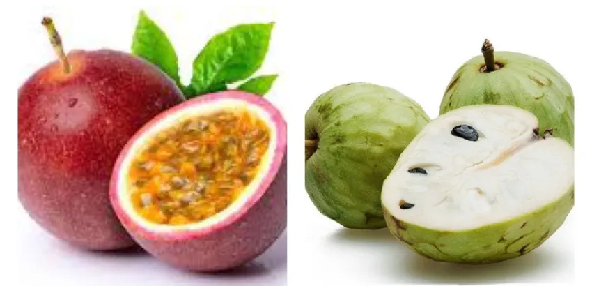 Gulupa y Chirimoya Gulupa y Chirimoya