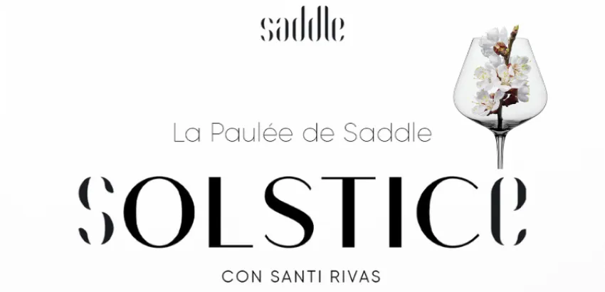 Solstice: la celebración de Saddle inspirada en las paulées borgoñonas
