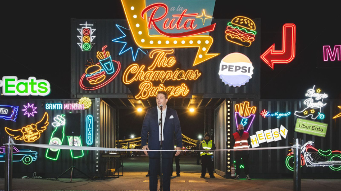 José Morales, cofundador de The Champions Burger