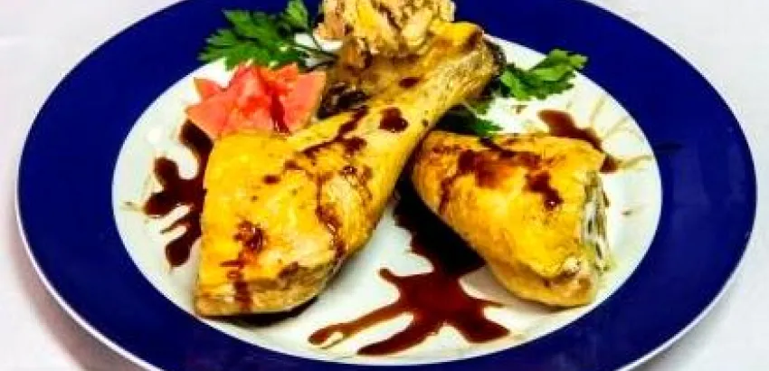 Recetas de la cocina regional santiaguera: Pollo asado con salsa y chocolate