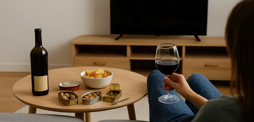 parar para seguir salud parar para reconectar con una copa de vino