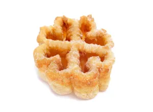 flor frita Semana Santa postre