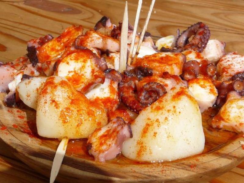 platos españoles pulpo a la gallega