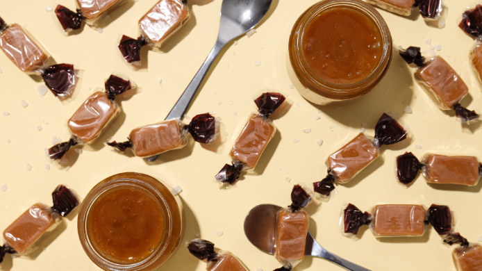 Caramelos de toffee