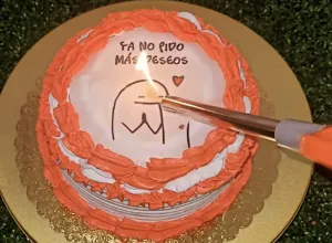 Tartas en llamas