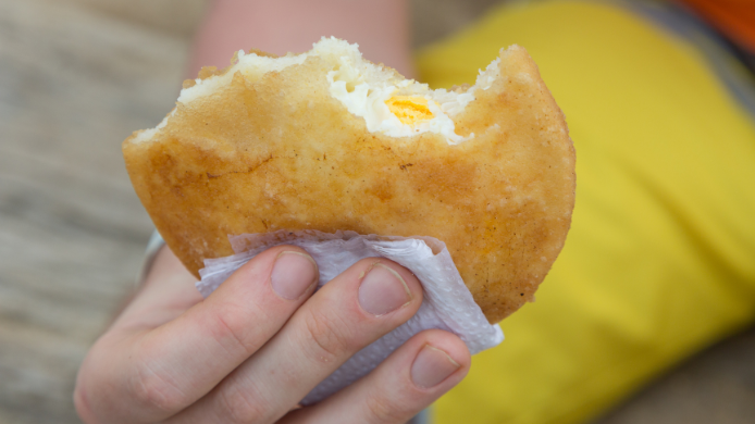 Arepa de huevo