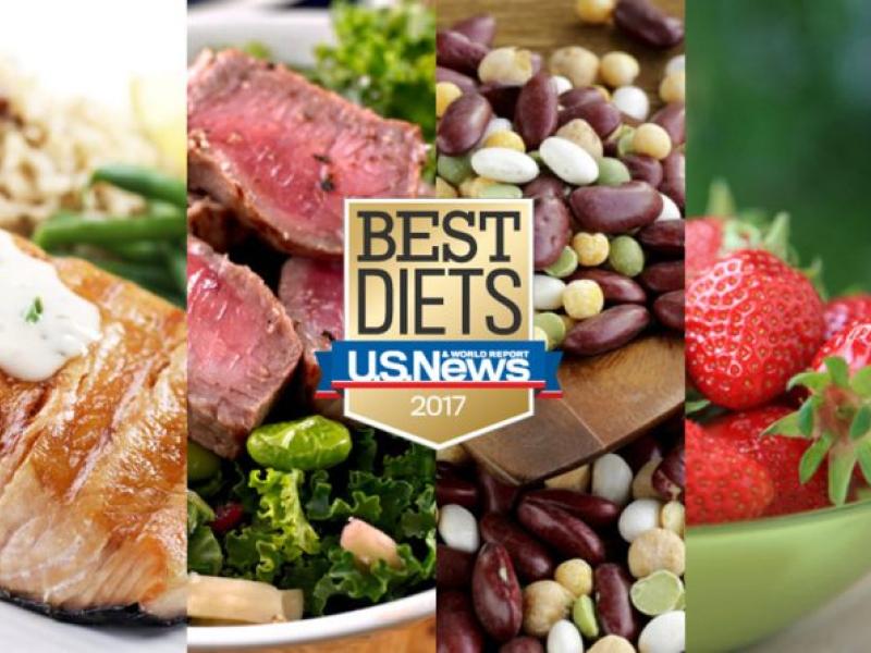 Lista de las mejores dietas para este año 
