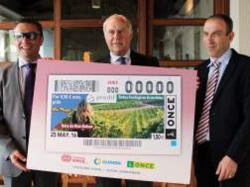  La ONCE dedica 5,5 millones de cupones a la Ruta Enológica accesible Rías Baixas