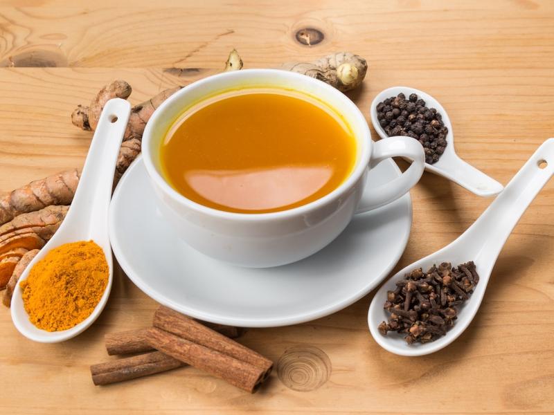 superalimentos-Té de cúrcuma