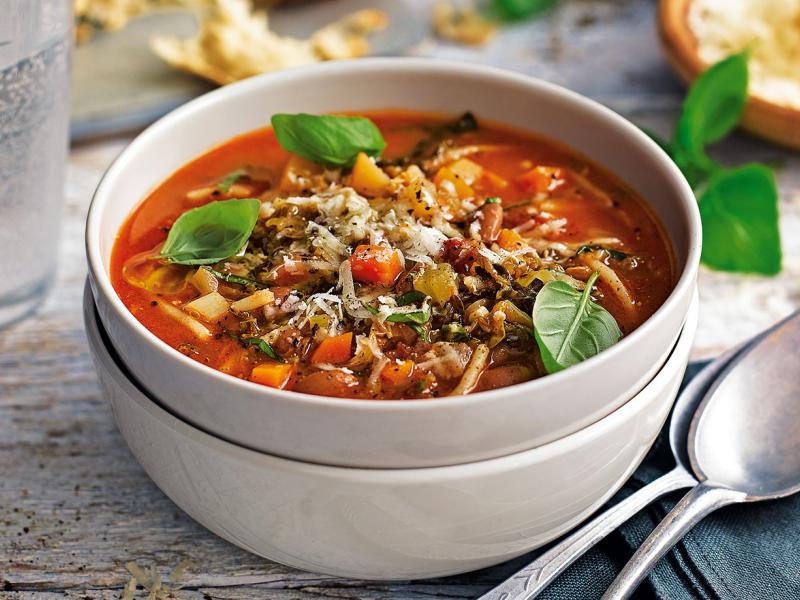  Sopa minestrone