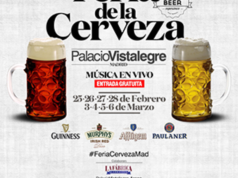 ¡La Feria de la Cerveza llega a Madrid!