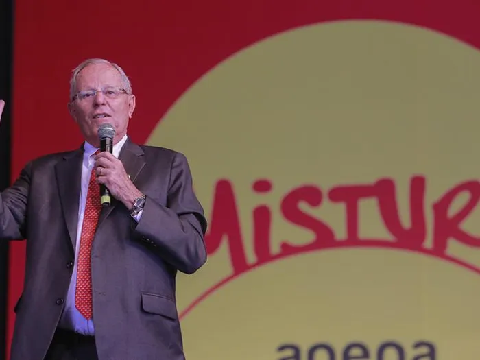 Pedro Pablo Kuczynski, presidente de la República inauguró Mistura 2017 y la catalogó como un emblema de la comida nacional.