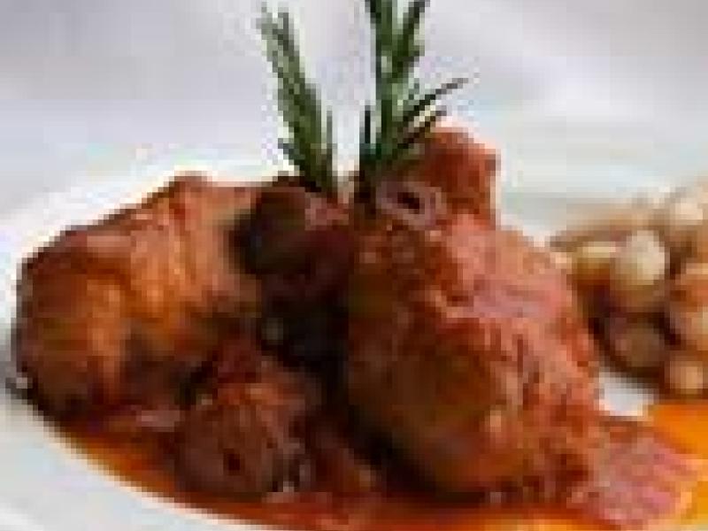 Pollo Cacciatore y Vino