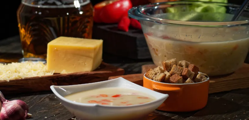 sopa de cerveza