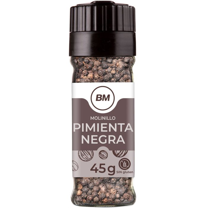Molinillo de pimienta negra
