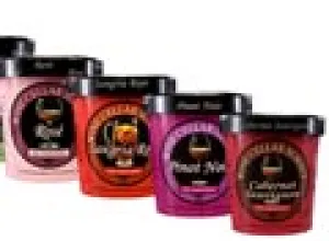 Wine Cellar Sorbet presenta helados con sabores a vinos