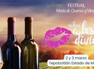 Festival mezcal, queso y vino