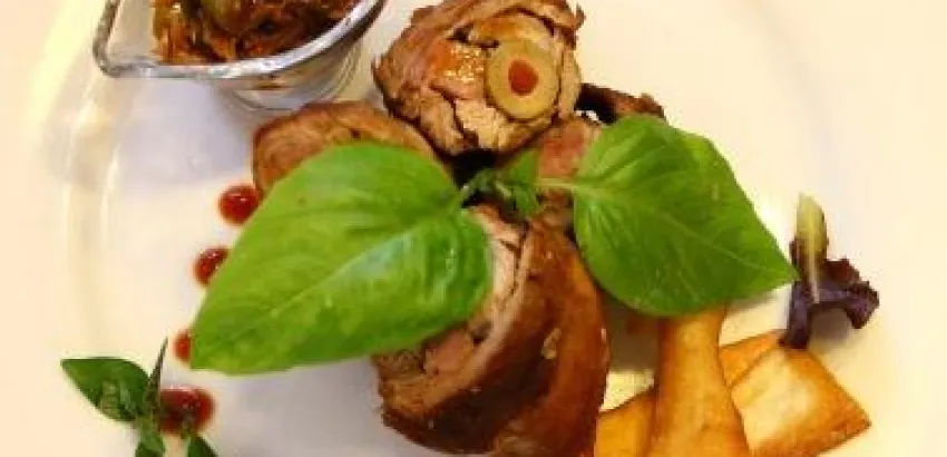 Recetas de la cocina regional santiaguera: CERDO A LA MINERVA