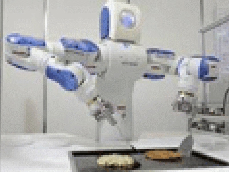 La cocina del futuro será atendida por robots
