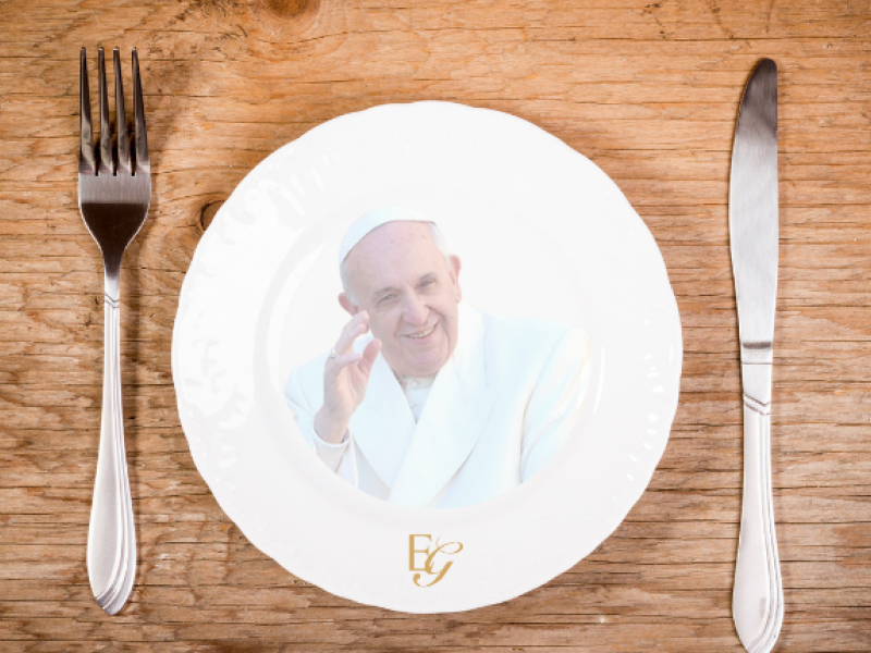 Comida Papa Francisco
